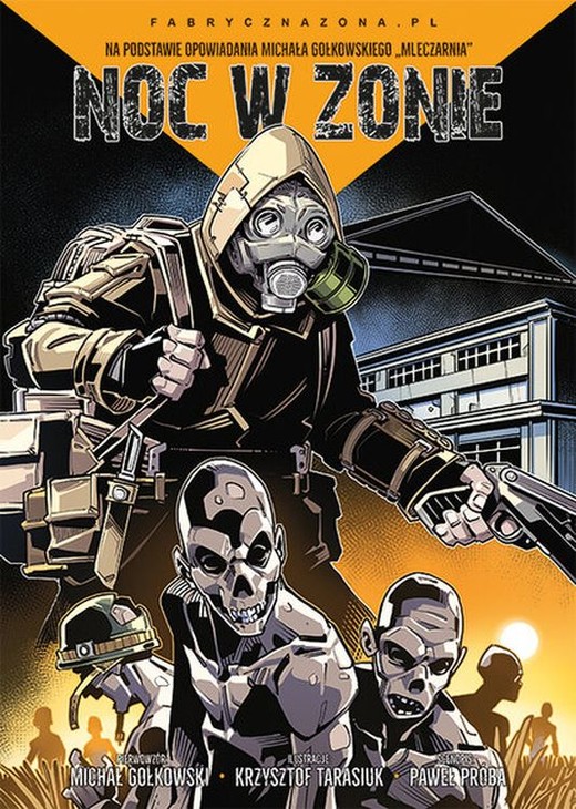 okładka Noc w zonie książka