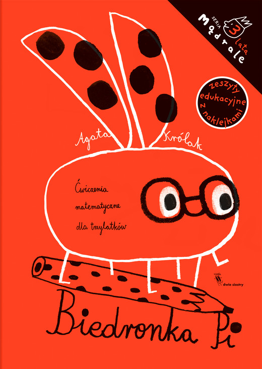 okładka Biedronka Pi. Ćwiczenia matematyczne dla trzylatków. Mądrale wyd. 2023 książka | Agata Królak