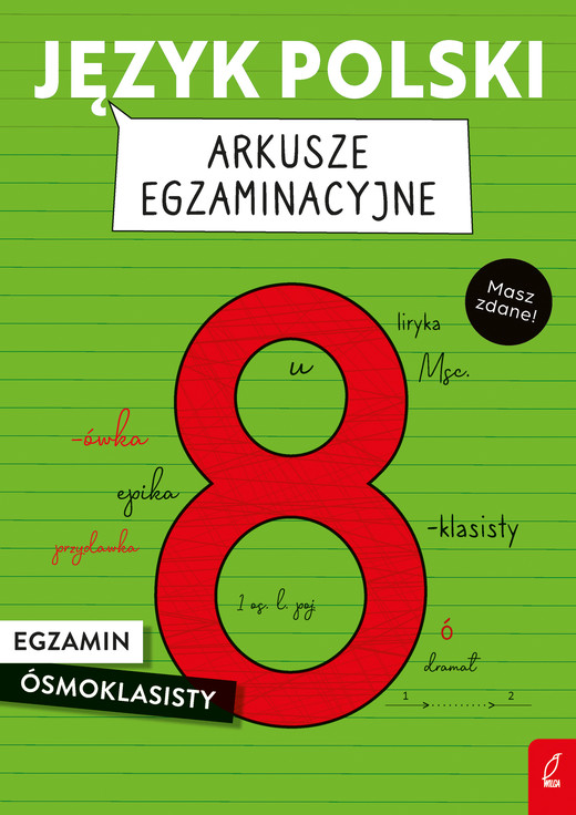 okładka Język polski. Arkusze egzaminacyjne. Egzamin ósmoklasisty książka | Elżbieta Butkiewicz, Joanna Stabińska