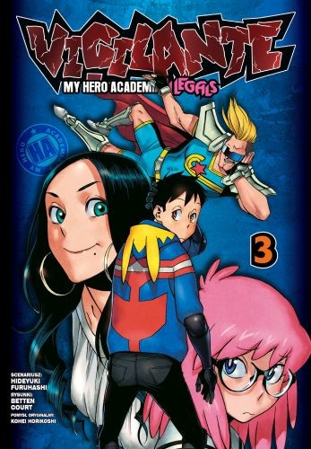 okładka Vigilante. My Hero Academia. Illegals. Tom 3 książka