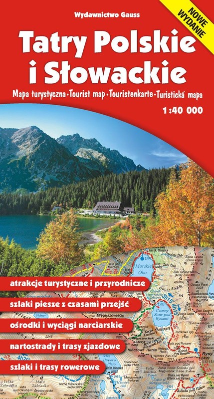 okładka Mapa „Tatry Polskie i Słowackie” książka