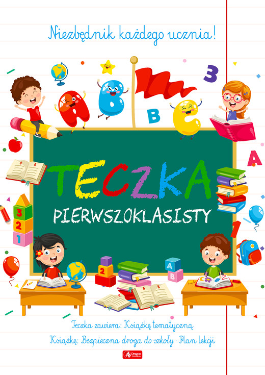 okładka Teczka pierwszoklasisty 1 książka | Opracowanie zbiorowe
