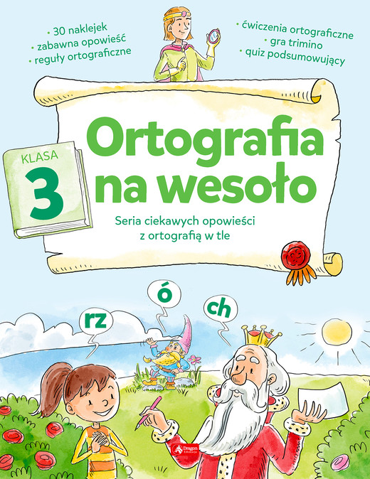 okładka Ortografia na wesoło. Klasa 3 książka | Zioła-Zemczak Katarzyna
