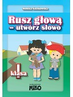 okładka Rusz głową utwórz słowo klasa 1 książka | Kozikowska Monika