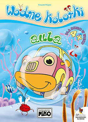 okładka Auta wodne kolorki książka | Kopeć Krzysztof