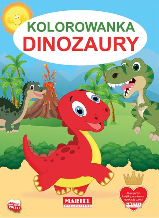 okładka Dinozaury. Kolorowanka książka | Jarosław Żukowski