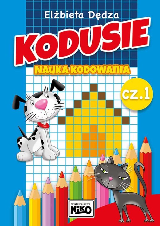 okładka Kodusie nauka kodowania część 1 książka | Elżbieta Dędza