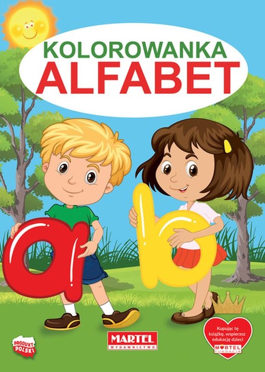 okładka Alfabet. Kolorowanka książka | Opracowanie zbiorowe
