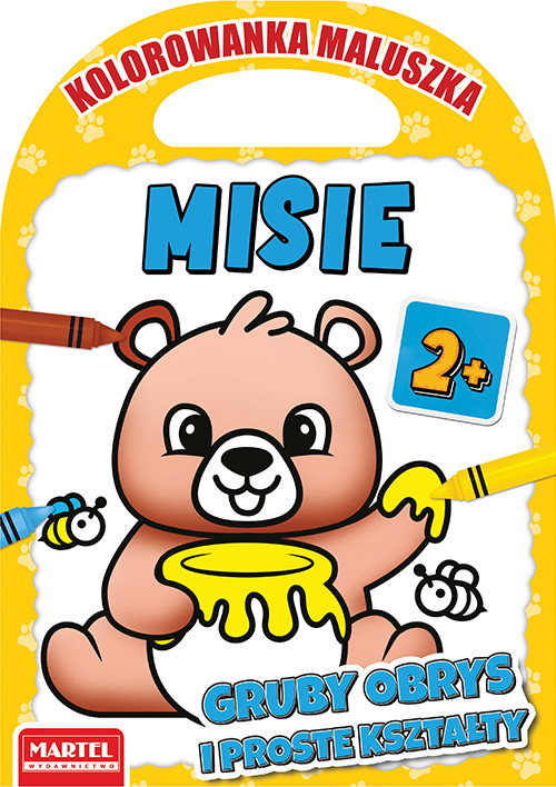 okładka Misie. Kolorowanka maluszka książka