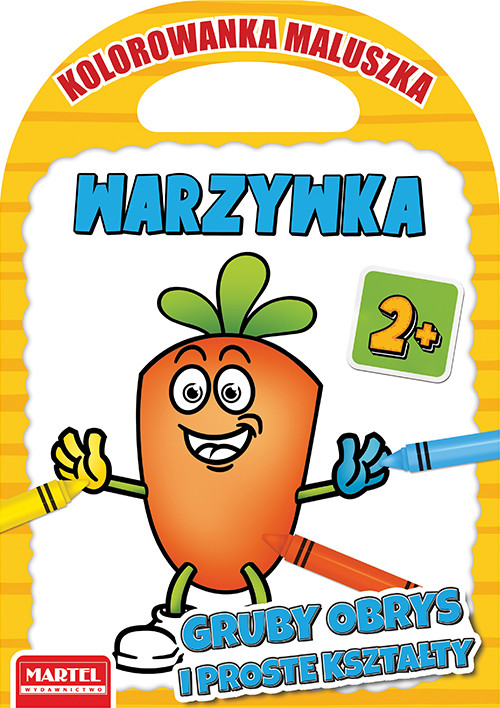 okładka Warzywka. Kolorowanka maluszka książka