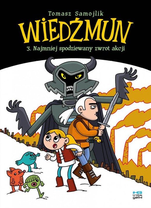 okładka Najmniej spodziewany zwrot akcji. Wiedźmun. Tom 3 książka | Samojlik Tomasz