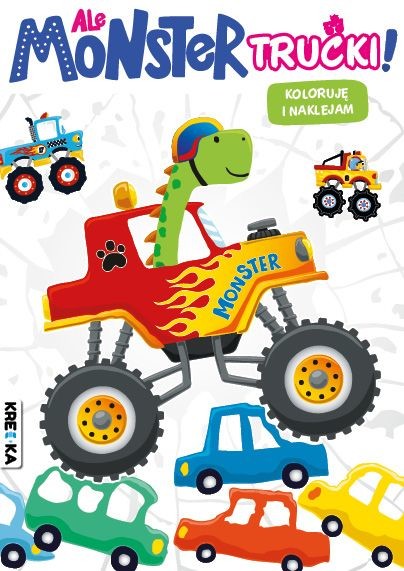 okładka Ale monster trucki! książka | Opracowanie zbiorowe