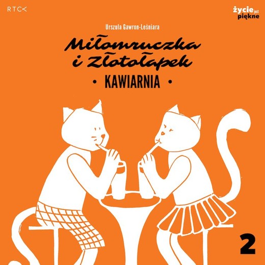 okładka Kawiarnia. Miłomruczka i Złotołapek książka