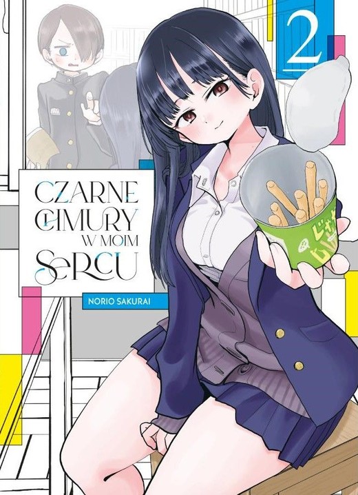 okładka Czarne chmury w moim sercu. Tom 2 książka | Norio Sakurai