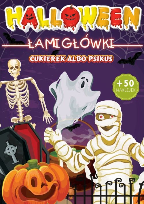 okładka Halloween, upiorne zabawy. Cukierek albo psikus książka | Opracowanie zbiorowe