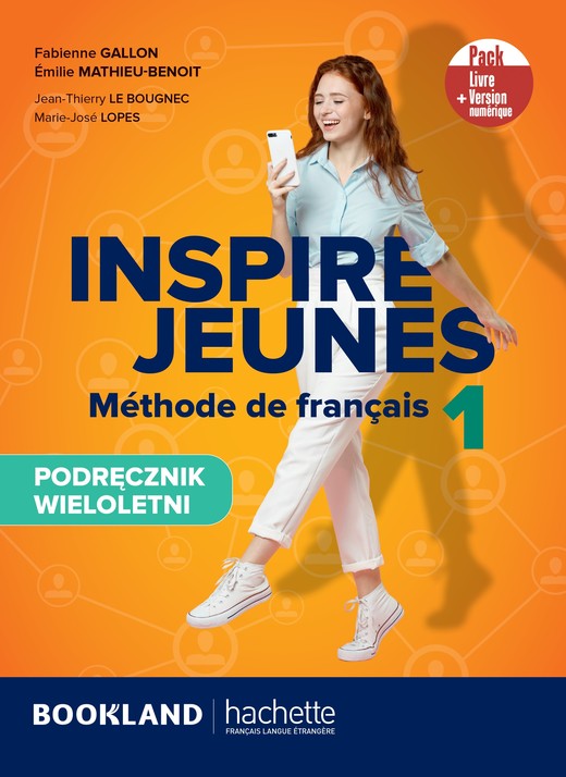 okładka Inspire Jeunes 1 podręcznik + kod (podręcznik online) pack książka | Opracowanie zbiorowe