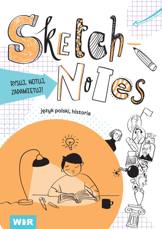 okładka Sketchnotes Język polski, historia książka | Opracowanie zbiorowe