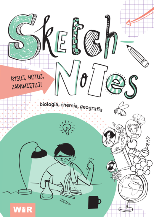 okładka Sketchnotes Biologia, chemia, geografia książka | Opracowanie zbiorowe