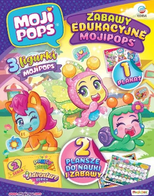 okładka MojiPops. Zabawy edukacyjne 1 książka | Opracowanie zbiorowe