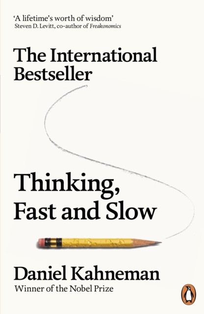 okładka Thinking, Fast and Slow wer. angielska książka | Daniel Kahneman