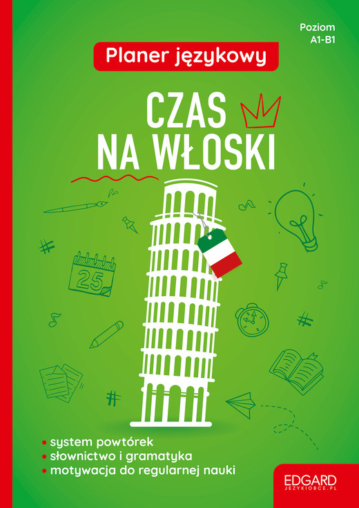 okładka Planer językowy. Czas na włoski książka | Wojciech Wąsowicz