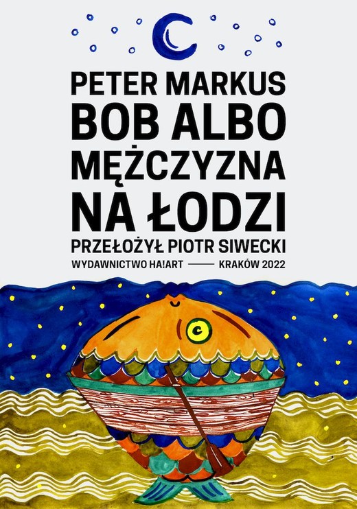 okładka Bob albo mężczyzna w łodzi książka