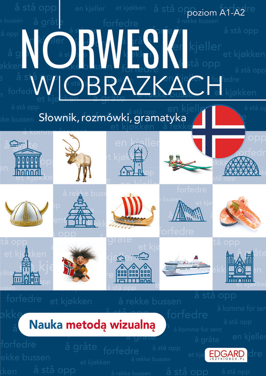 okładka Norweski w obrazkach.. Słownik, rozmówki, gramatyka. W obrazkach książka | Karolina Breś