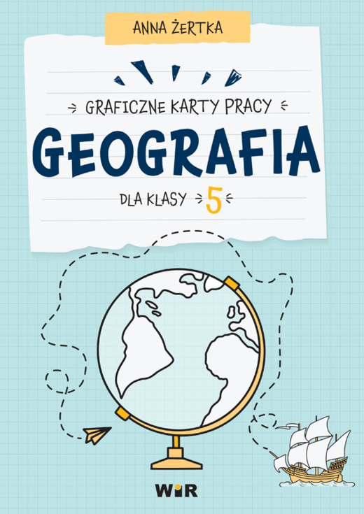 okładka Geografia graficzne karty pracy dla klasy 5 książka