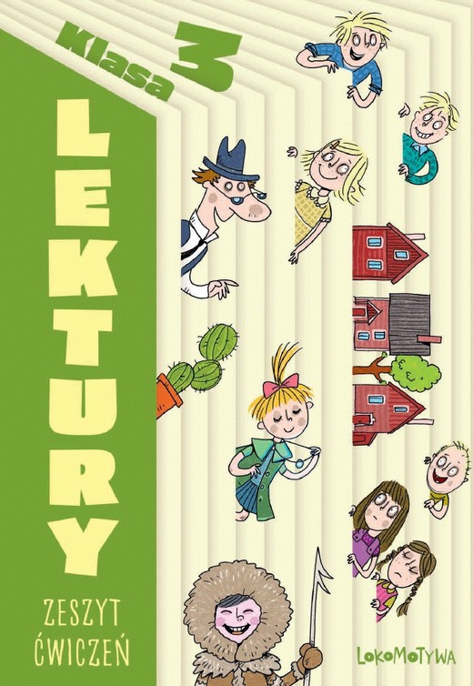 okładka Lokomotywa 3 Lektury Zeszyt ćwiczeń książka | Opracowanie zbiorowe