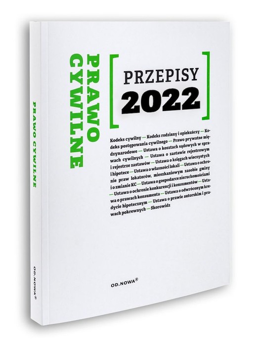 okładka Prawo cywilne. Przepisy 2022 książka | Opracowanie zbiorowe