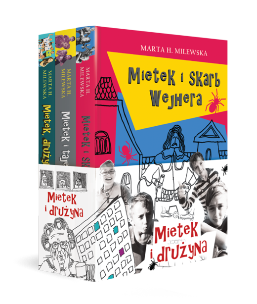 okładka Pakiet Mietek i drużyna książka | Milewska Marta