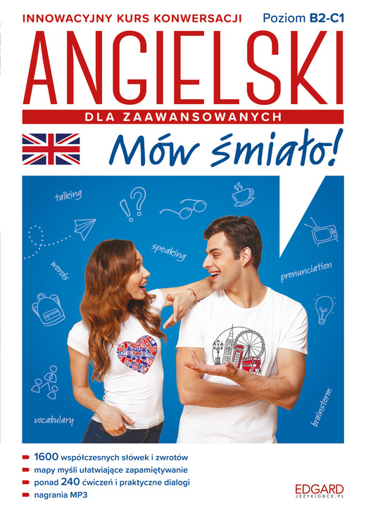 okładka Angielski dla zaawansowanych. Mów śmiało książka | Katarzyna Wiśniewska