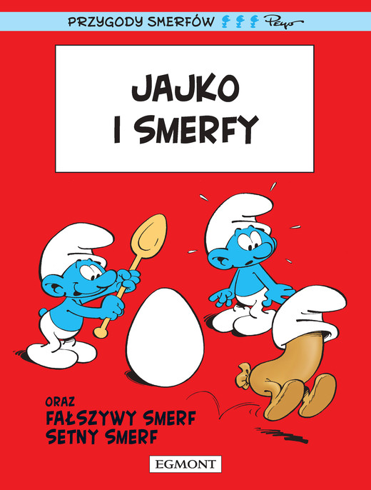 okładka Jajko i Smerfy. Smerfy Komiks książka | Peyo