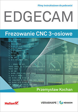 okładka EDGECAM. Frezowanie CNC 3-osiowe książka