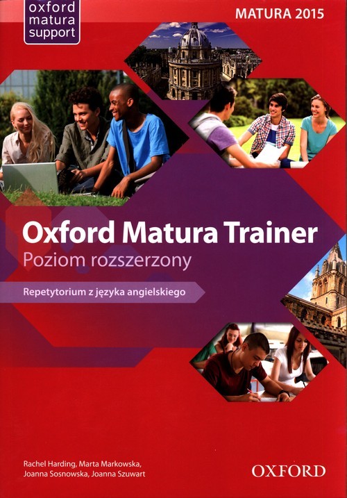 okładka Oxford Matura Trainer VST Poziom rozszerzony with Online Practice książka | Rachel Harding