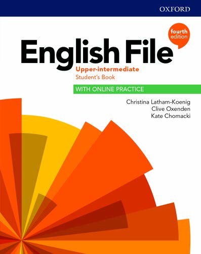 okładka English File 4E Upper-Intermediate SB Online Practice książka | Christina Latham-Koenig, Clive Oxenden