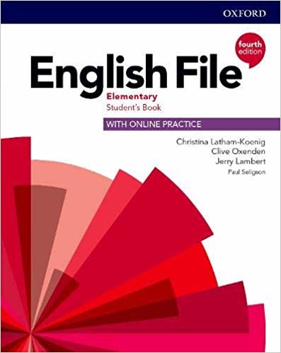 okładka English File 4E Elementary SB Online Practice książka | Christina Latham-Koenig, Clive Oxenden