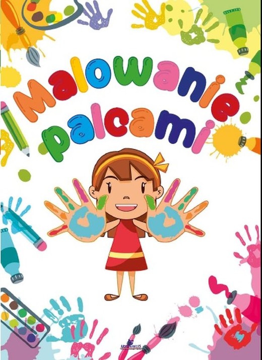 okładka Malowanie palcami książka | Monika Matusiak