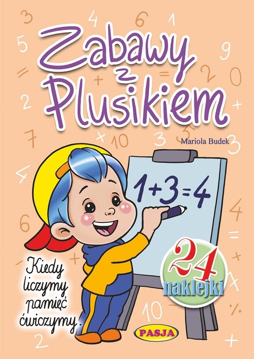okładka Zabawy z Plusikiem książka | Budek Mariola