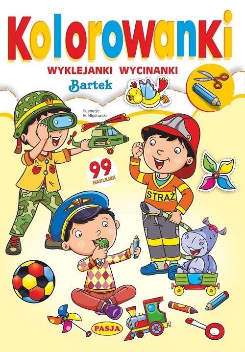 okładka Kolorowanki. Bartek książka | Ernest Błędowski