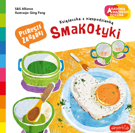 okładka Smakołyki. Akademia mądrego dziecka. Pierwsze zagadki książka