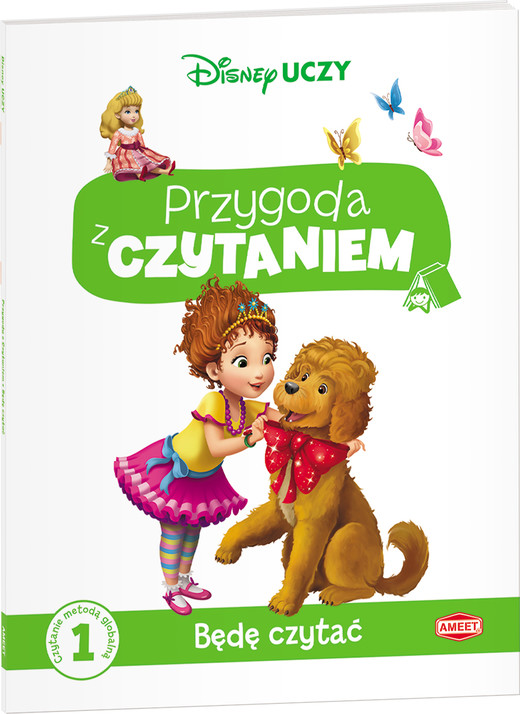 okładka Disney uczy Fancy Nancy Clancy  Przygoda z czytaniem Będę czytać 3 PCG-9303 książka | Opracowanie zbiorowe
