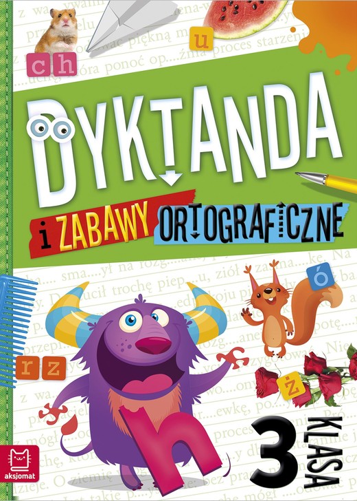 okładka Dyktanda i zabawy ortograficzne. Klasa 3 książka | Bogusław Michalec