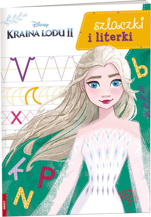 okładka Kraina Lodu 2 Szlaczki i literki SZN-9104 książka | Opracowanie zbiorowe