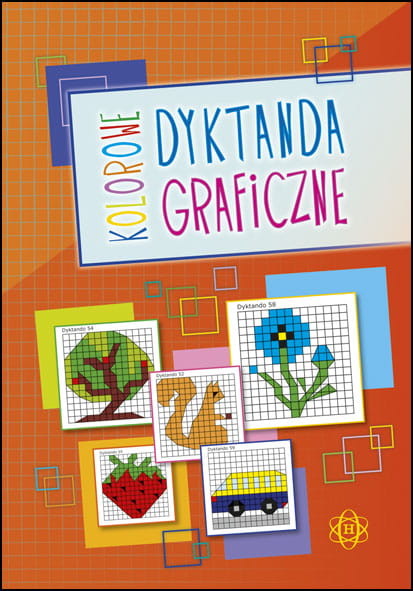 okładka Kolorowe dyktanda graficzne książka | Praca Zbiorowa