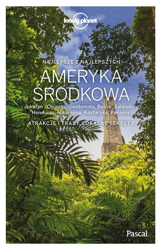 okładka Ameryka środkowa lonely planet książka | Opracowanie zbiorowe
