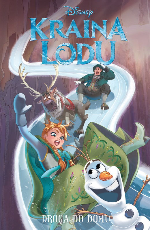 okładka Droga do domu. Kraina Lodu komiks. Tom 3 książka