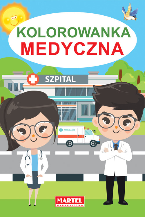 okładka Medyczna kolorowanka książka | Katarzyna Ratajszczak