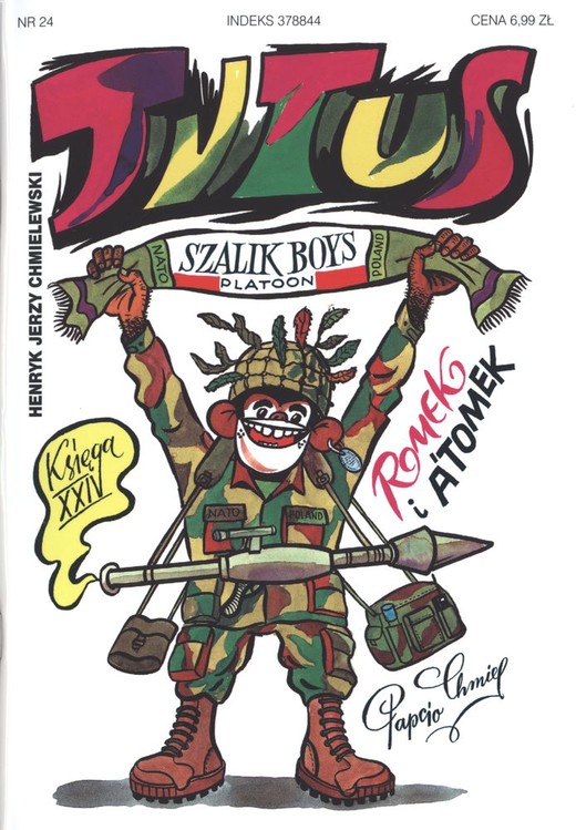 okładka Tytus Romek i A'Tomek księga 24 wyd. 2017 książka | Henryk Chmielewski (Papcio Chmiel)