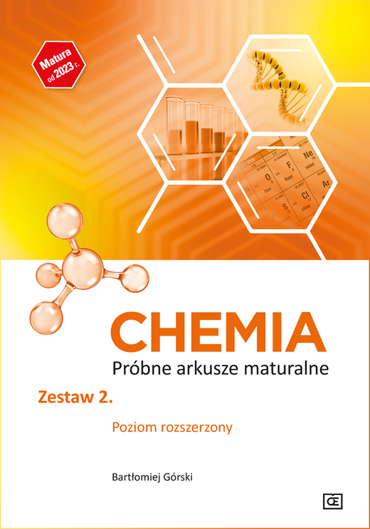 okładka Chemia Próbne arkusze maturalne Zestaw 2. Poziom rozszerzony książka